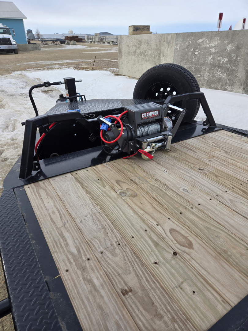 ETZ 83''X20' TILTDECK TRAILER w/TORSION AXLES 14000 GVWR - Image 14